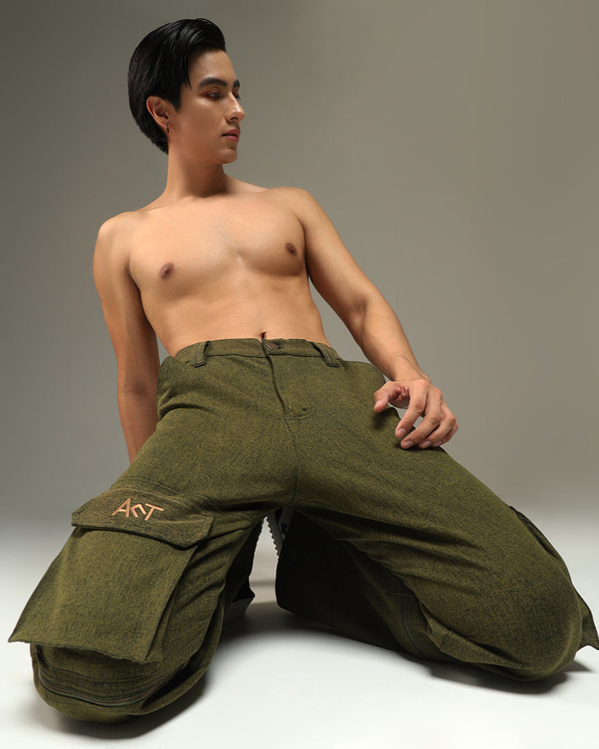 OLIVE ASH BAGG!ES
