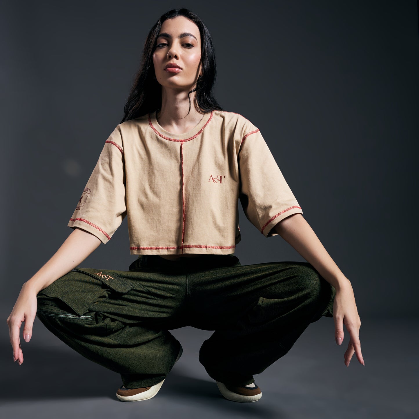SOFT LOGOUT CROP TOP