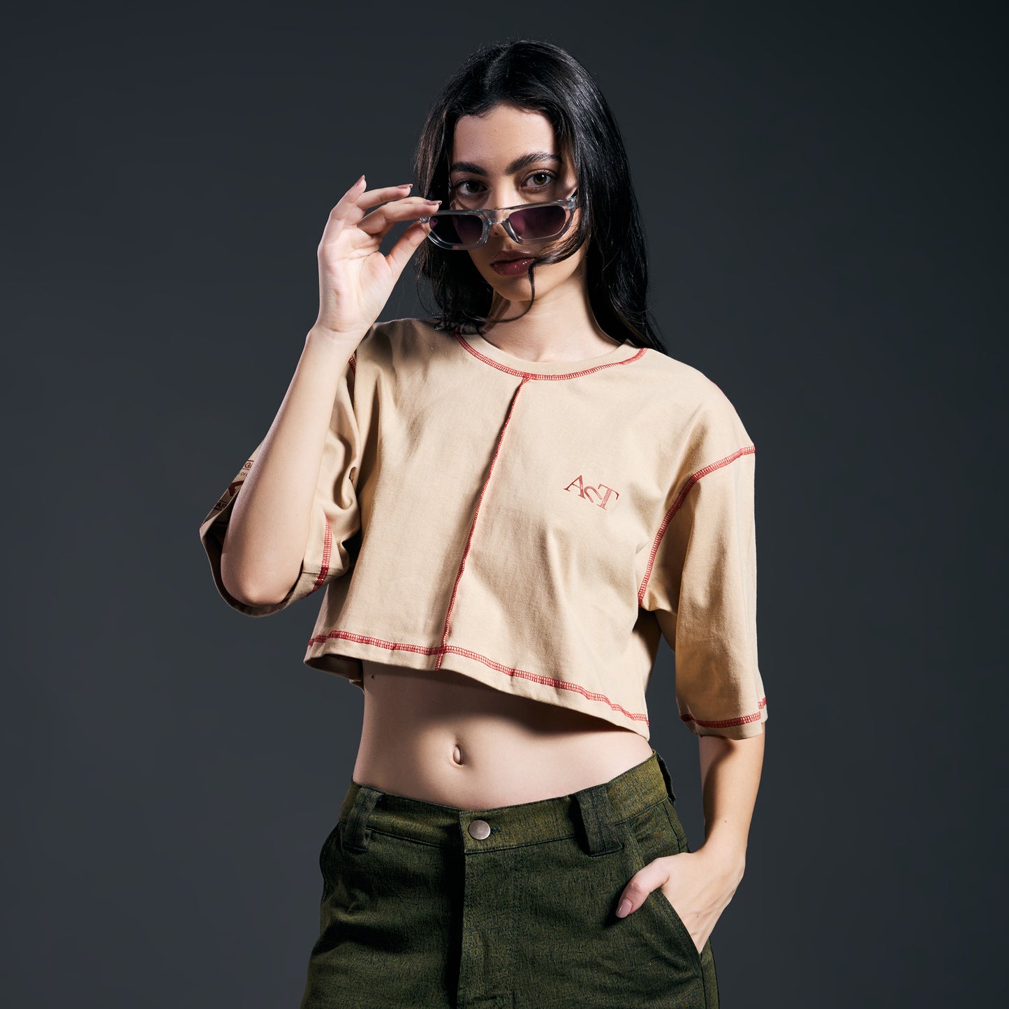 SOFT LOGOUT CROP TOP
