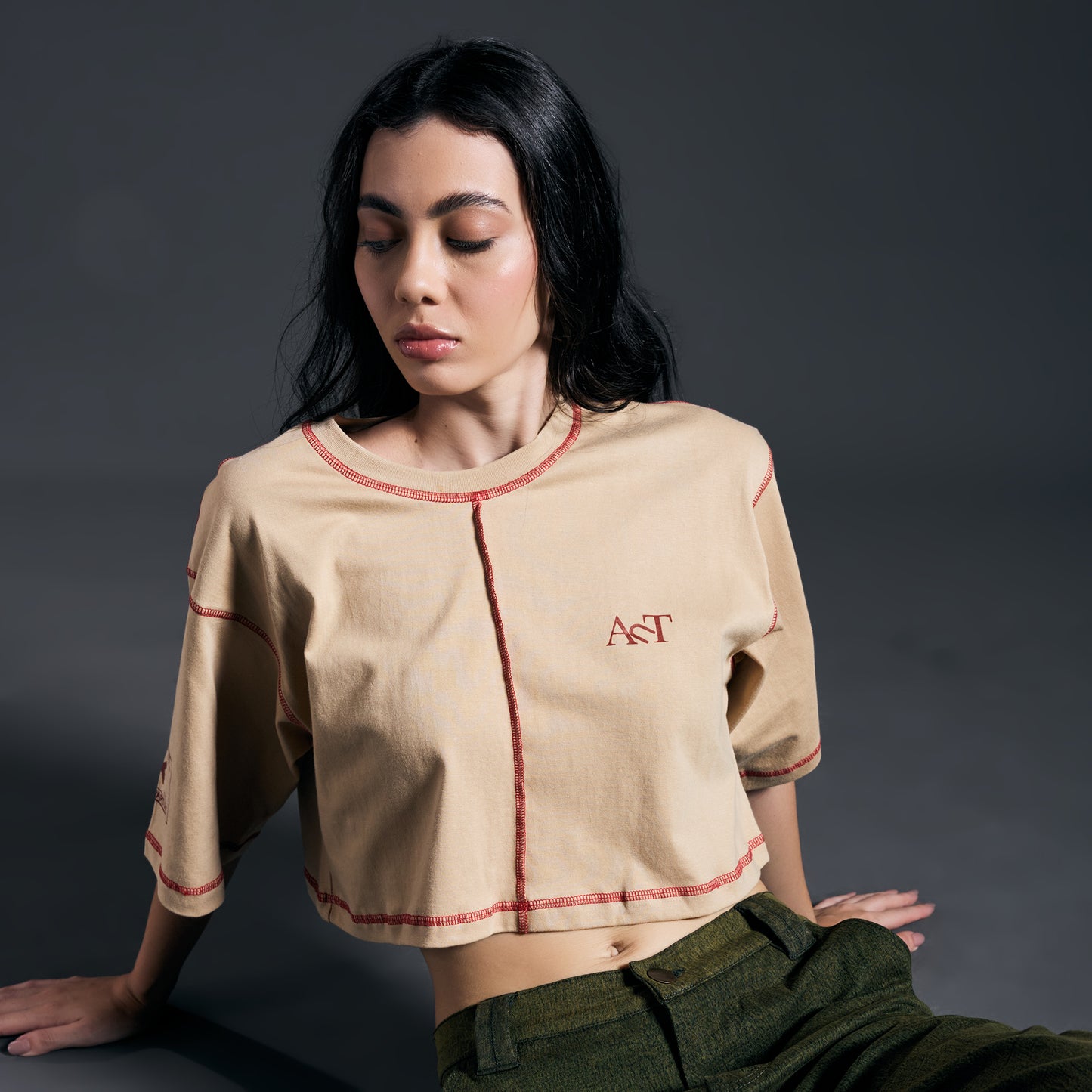 SOFT LOGOUT CROP TOP