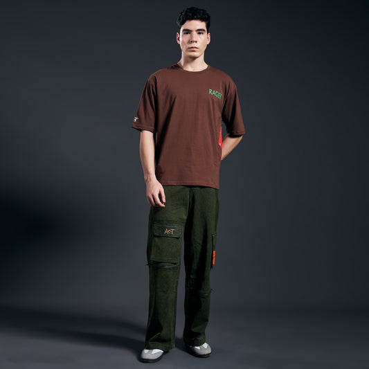RAGER T-SH!RT BROWN