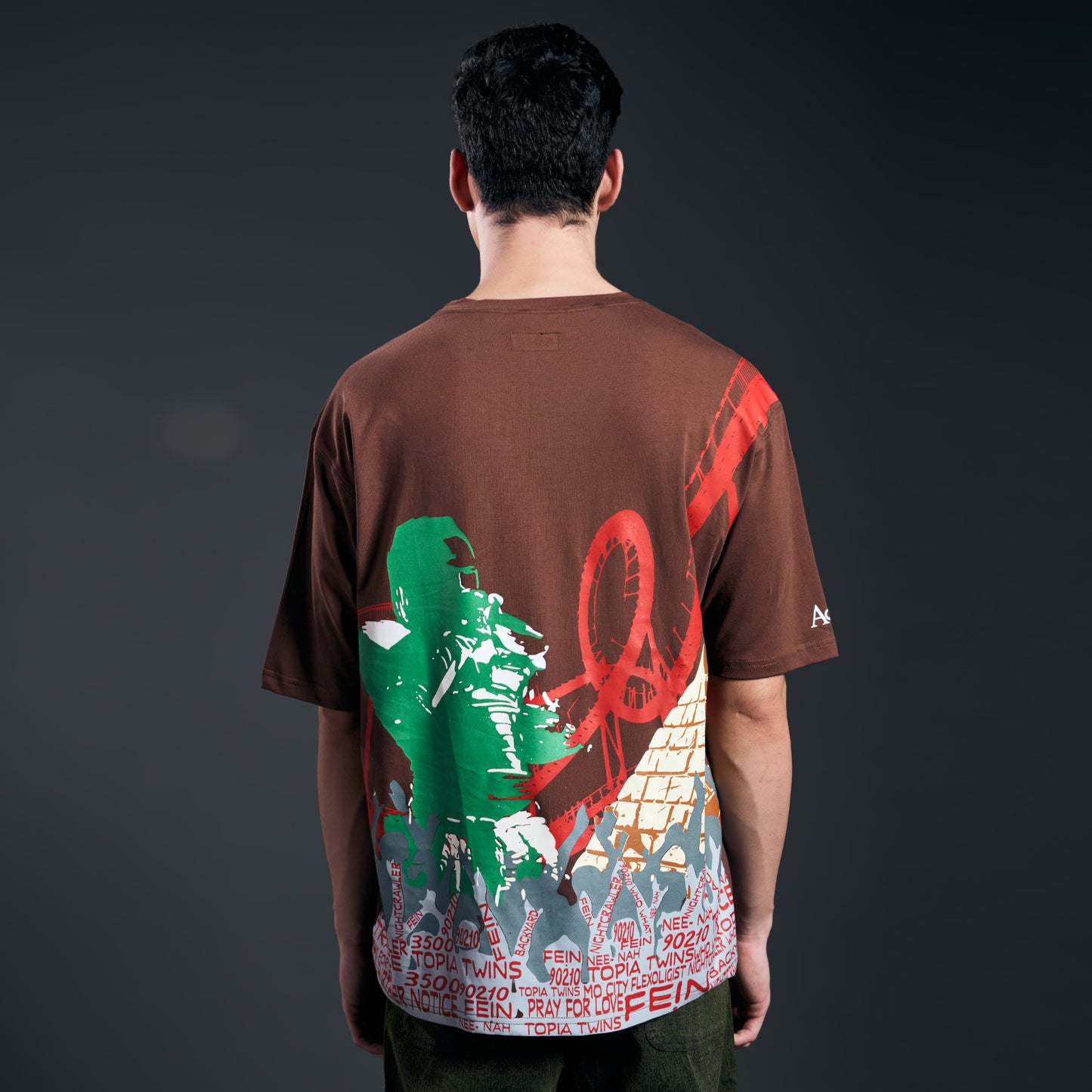 RAGER T-SH!RT BROWN