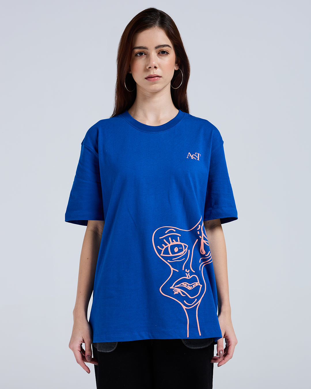 DISTORTED PERCEPTION T-SH!RT BLUE