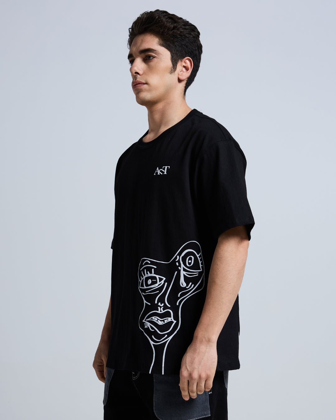 DISTORTED PERCEPTION T-SH!RT BLACK