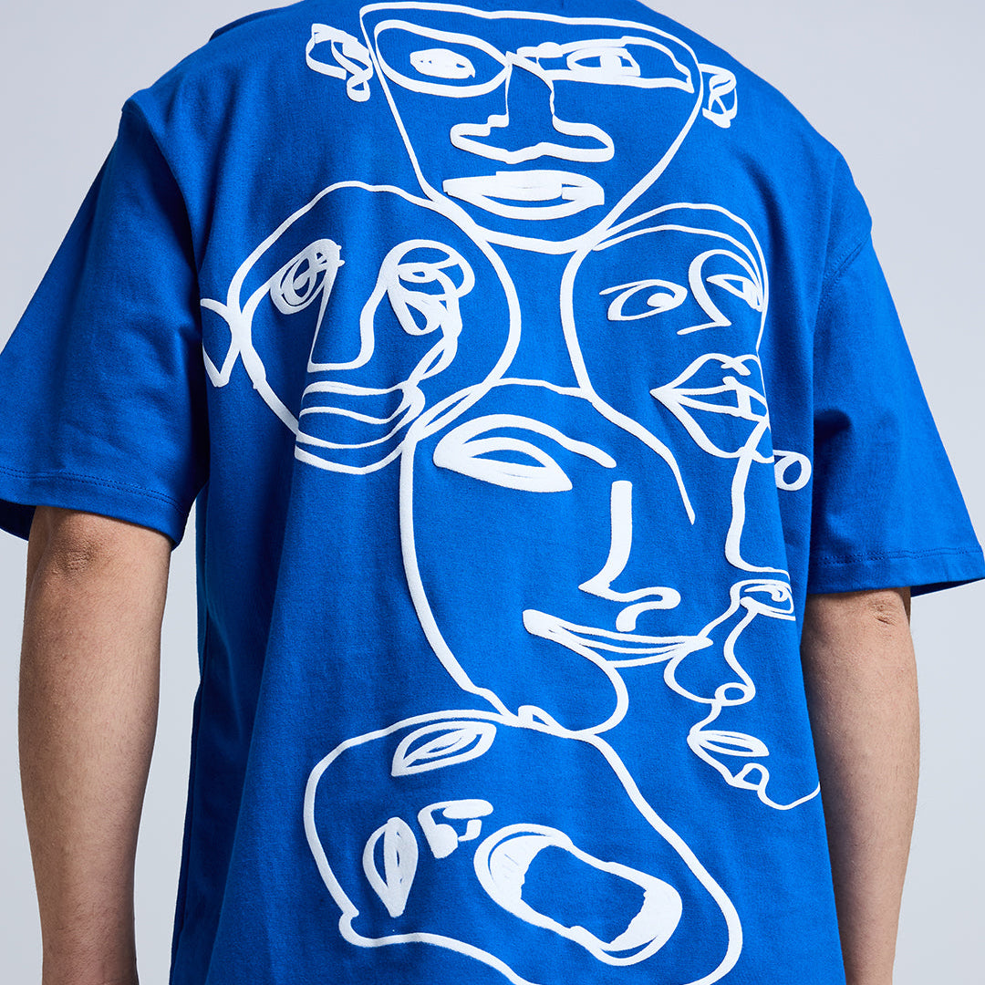 EMOTIONAL KALEIDOSCOPE T-SH!RT BLUE