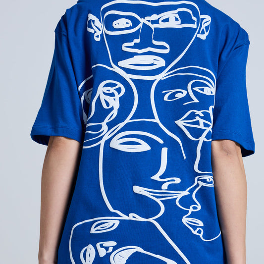 EMOTIONAL KALEIDOSCOPE T-SH!RT BLUE