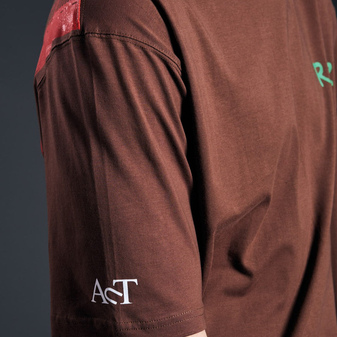 RAGER T-SH!RT BROWN