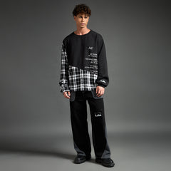 NOT PERFECT SWEATSH!RT BLACK