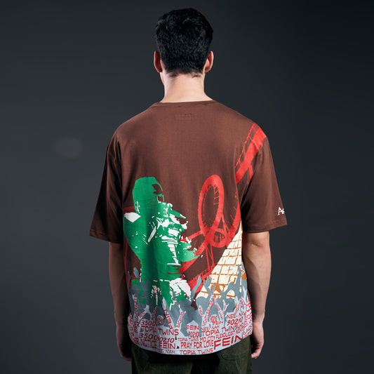 RAGER T-SH!RT BROWN