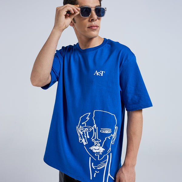 SILENT CRY T-SH!RT BLUE