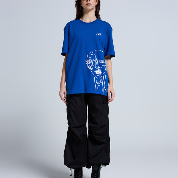 SILENT CRY T-SH!RT BLUE