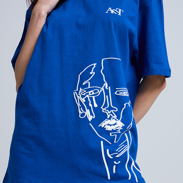 SILENT CRY T-SH!RT BLUE