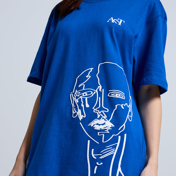 SILENT CRY T-SH!RT BLUE