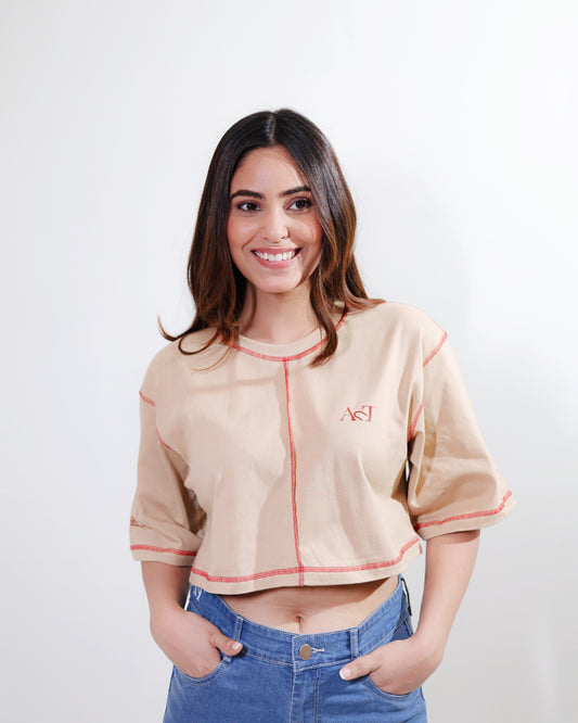 SOFT LOGOUT CROP TOP